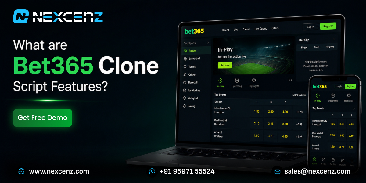 What are Bet365 Clone Script Features