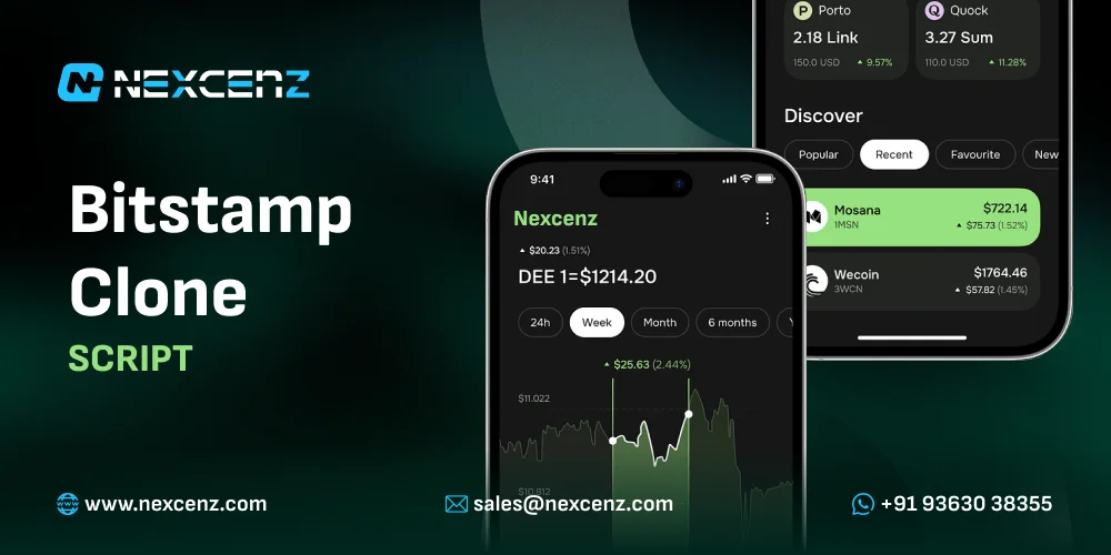 Bitstamp Clone Script | Bitstamp Clone App