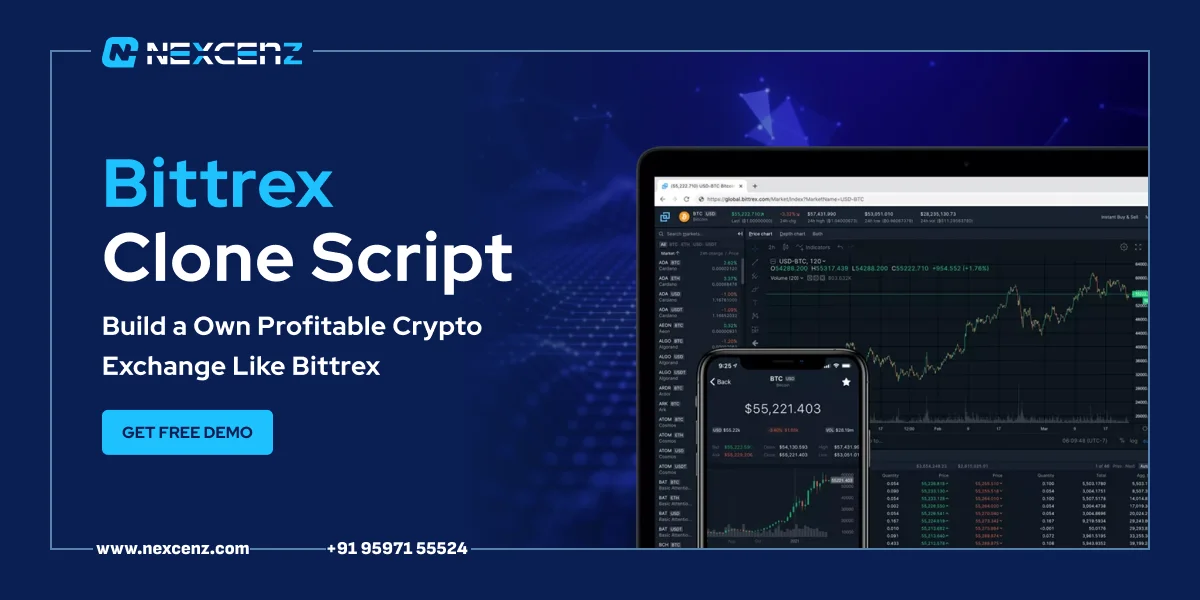 Bittrex Clone Script - Build a Own Profitable Crypto Exchange Like Bittrex