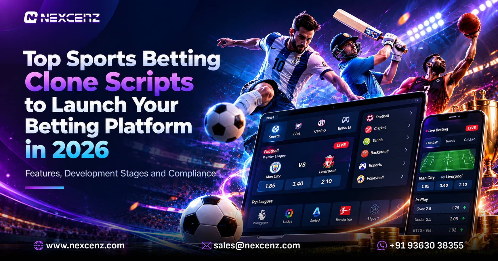 Top Sports Betting Clone Scripts to Launch Your Betting Platform in 2026
