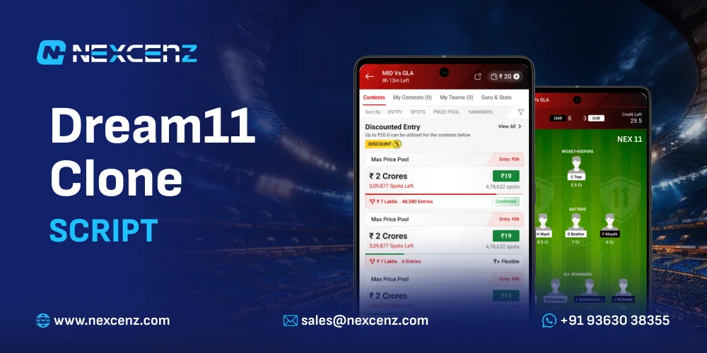 Dream11 Clone Script | Dream11 Clone App Development