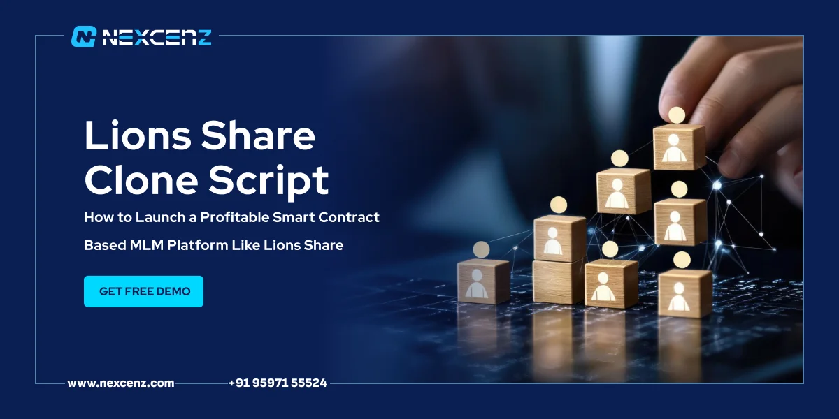 Lions Share Clone Script - How to Launch a Profitable Smart Contract-Based MLM Platform Like Lions Share